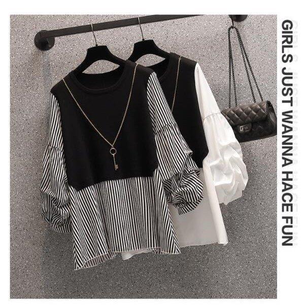 ブラウス オシャレブラウス 長袖トップス 春秋 Tシャツ きれいめシフォンブラウス 通勤 大きいサイズ OL 韓国風 レディース ドルマンスリーブ シャツ 40代 大人 バレンタイン 2023 プレゼ