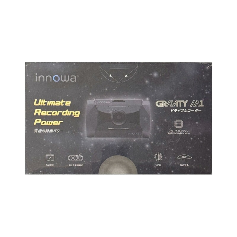 【新品】NH Technology 一体型 ドライブレコーダー innowa GRAVITY M1 9005