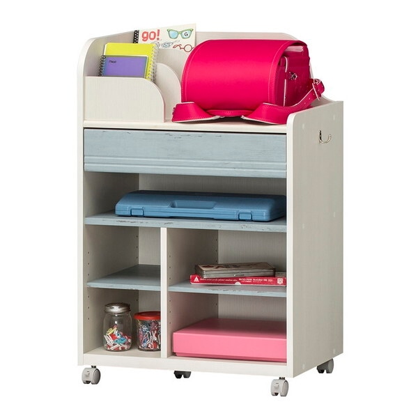 白井産業 LAK-9565W WH ランドセルラック ランドキッズ メーカー直送