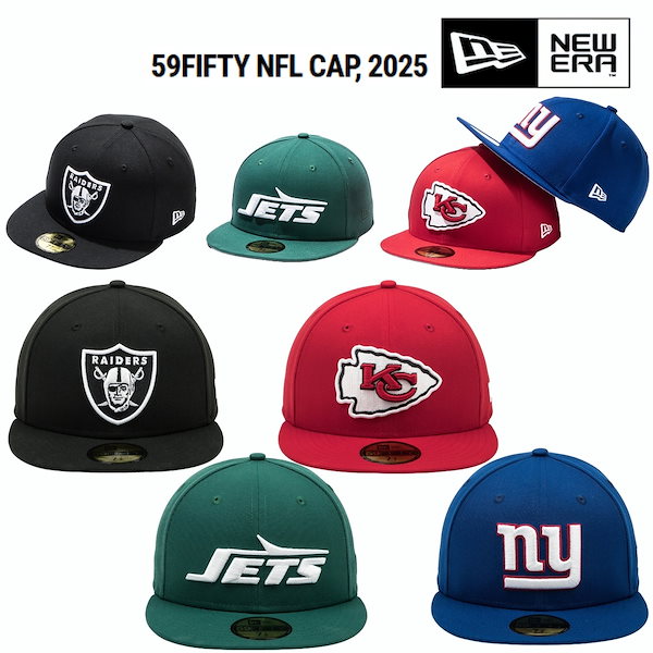 [New Era]★25SS★韓国人気★59FIFTY NFL SIZE CAP Qoo10] New era 59FIFTY NFL CAP, 202