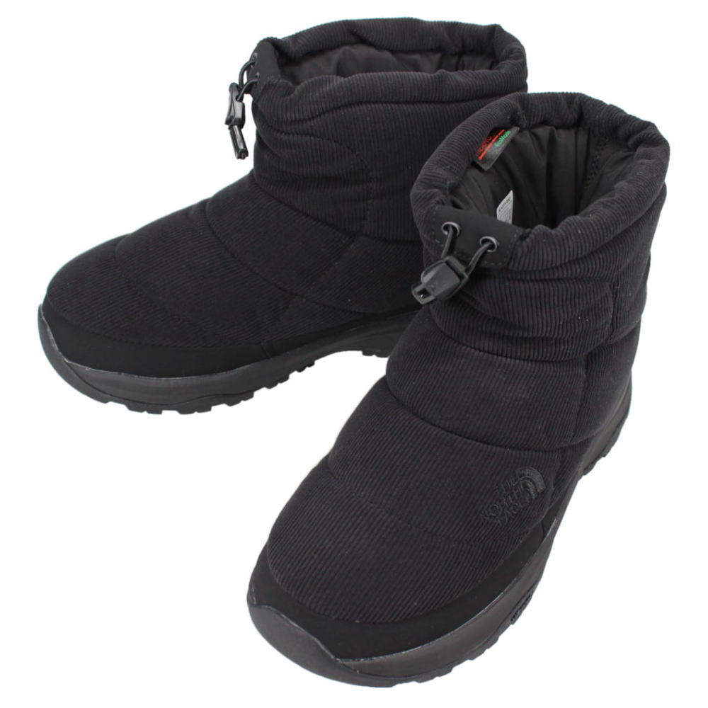 正規品 ユニセックス ヌプシ ブーティ ウォータープルーフVIショート スペシャルエディション TNFブラック/TNFブラック NF52278