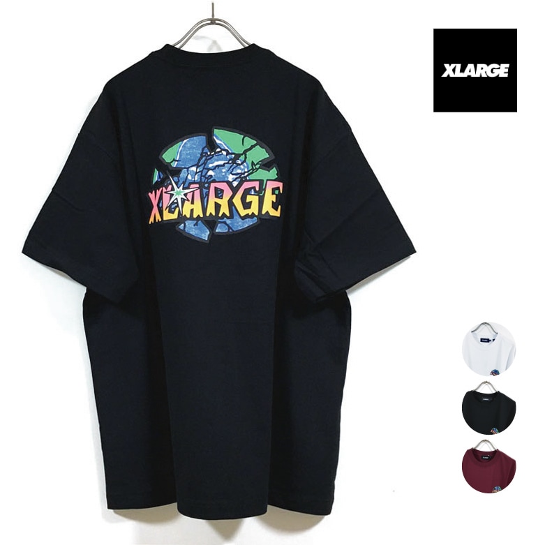 XLARGE エクストララージ CRASH WORLD 半袖 Tシャツ メンズ 送料無料