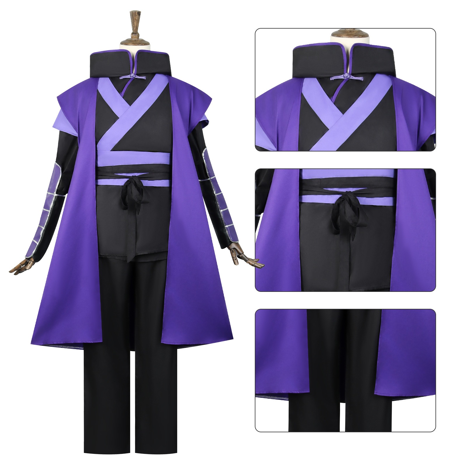 【人気爆売れ】刺客伍六七cos コスプレ コスチューム梅花十三刺客七コスプレ にじげん舞台演技いしょう