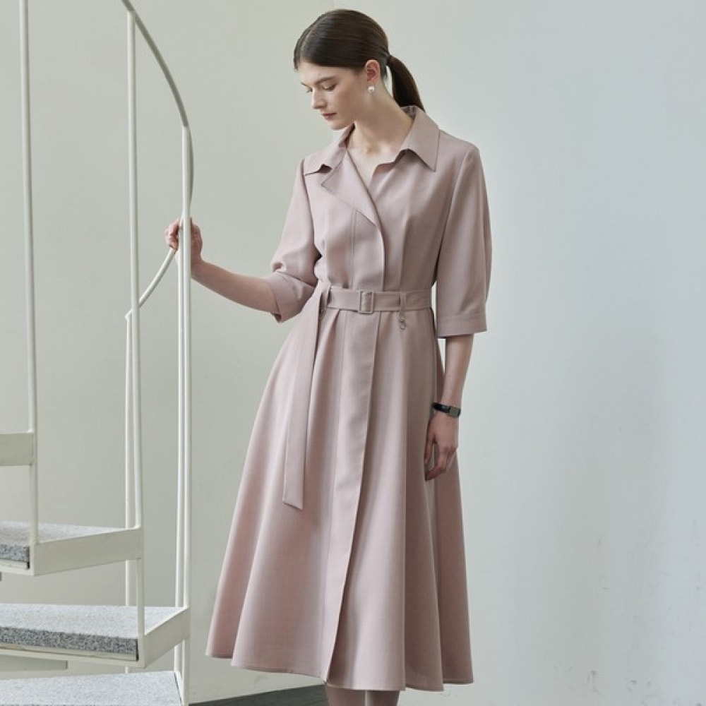 (リアーナニューヨーク) オープンカラーシャツワンピース RSEWOP020