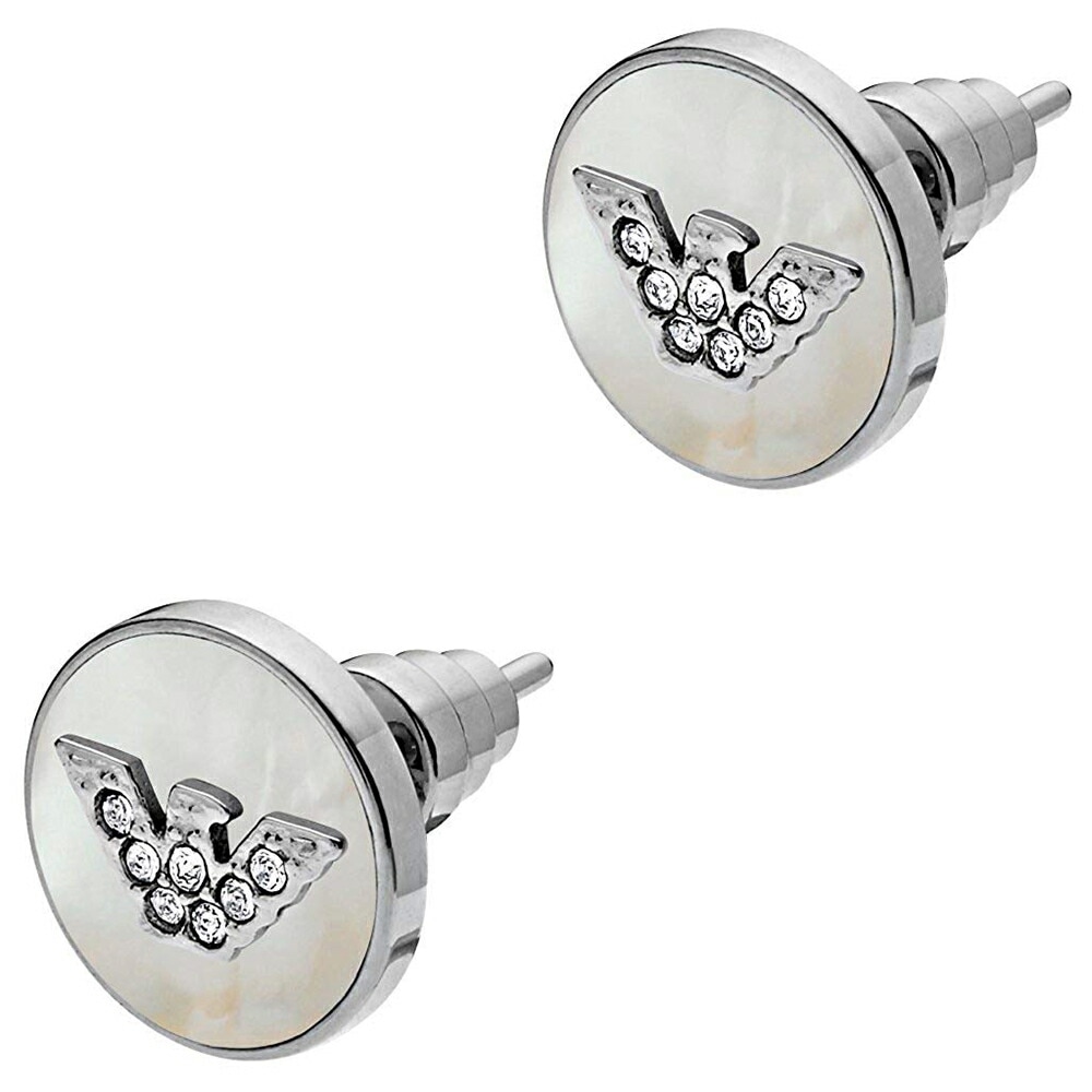 エンポリオアルマーニ ジュエリー ファッション アクセサリー PIASU ピアス パール クリスタル シルバー EGS2355040 男性 女性 小物 誕生日ギフト 記念日 ポイント消化