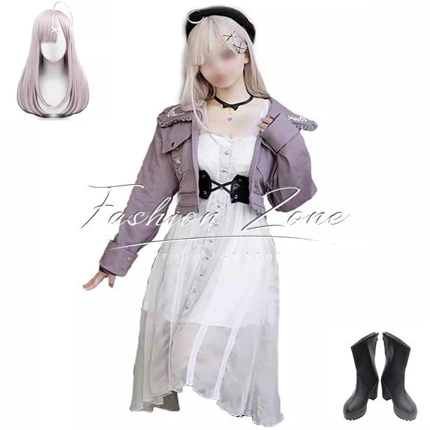 【品質良い 大好評中】迅速な出荷 にじさんじ Vtuber 健屋花那 すこや かな Sukoya Kana コスプレ衣装 ウィッグ 靴 cosplay ハロウィン 演出服 変装