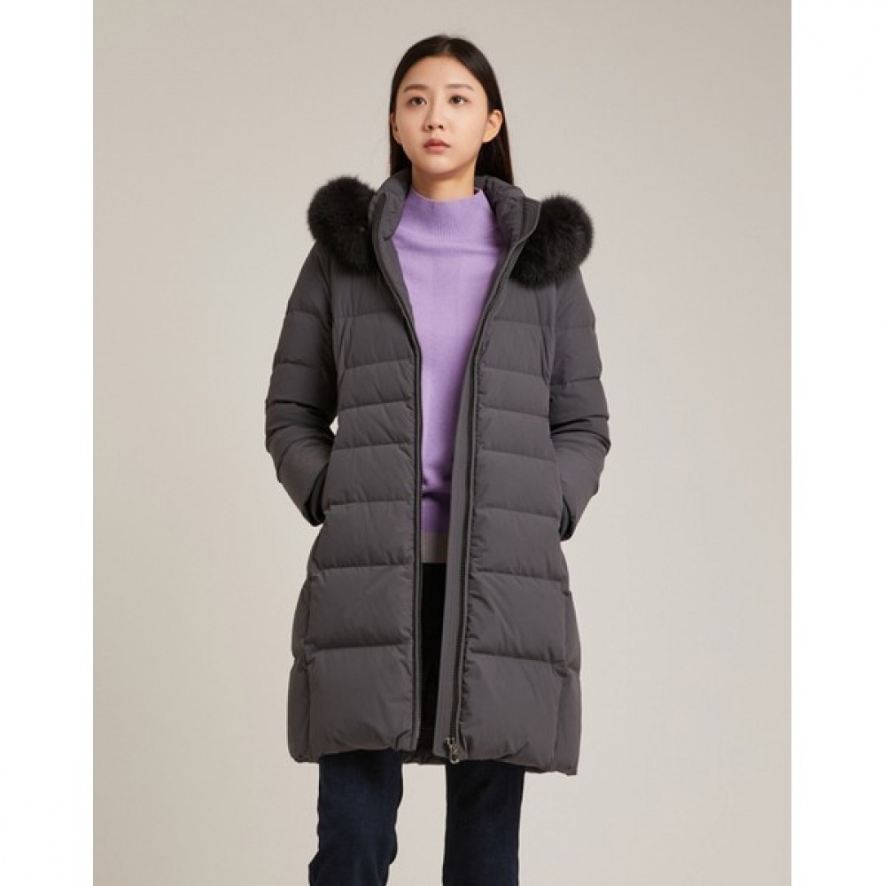 (オリビア・ローレン) グースダウンサファリジャンパー_VVPKDWB131