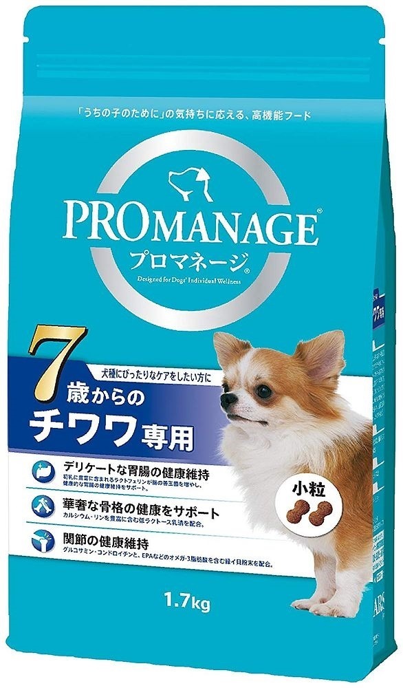 （まとめ買い）マースジャパン プロマネージ 7歳からのチワワ専用 1.7kg [x3]