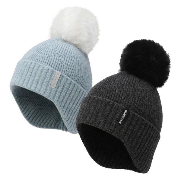 女性レジャー登山ビーニー Wマフビーニー 2BYHTFU939