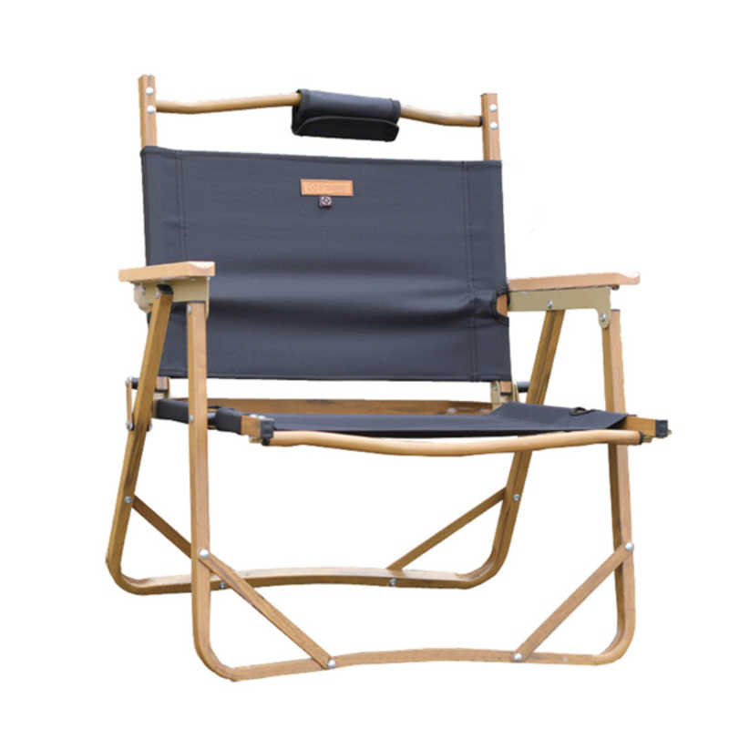 SMORE　Alumi Folding Armchair アルミ フォールディング アームチェア(約54×54×61cm/ブラック) SMOFT002FACaFblk　SMOFT002FACaFblk