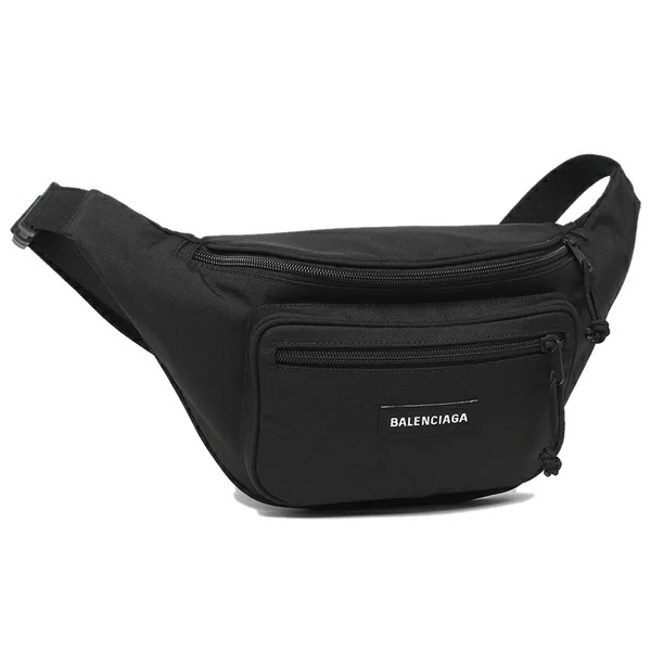 ボディバッグウエストポーチ エクスプローラー サスティナブル ブラック メンズ レディ