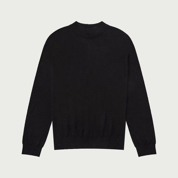 10540-040-812-38-100男性レギュラーフィット カシミア ハーフネック プルオーバー ニットdj