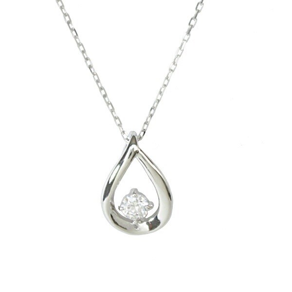 正規紙袋＆箱付 ネックレス ペンダント ジュエリー アクセサリー しずく 152034121014