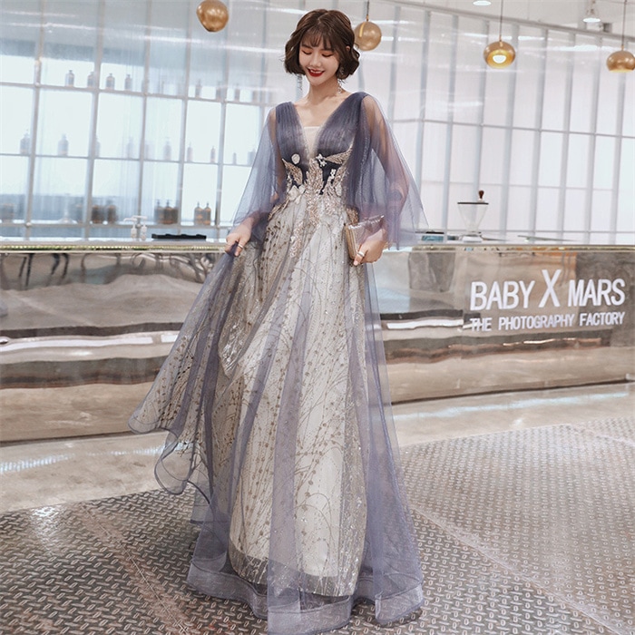 カラードレス 演奏会 紫 Aラインドレス カラードレス 二次会 結婚式 花嫁ドレス ブライダル 前撮り 演奏会ドレス 披露宴 ロング丈 コンサート イブニングドレス カクテルドレス パーティードレス