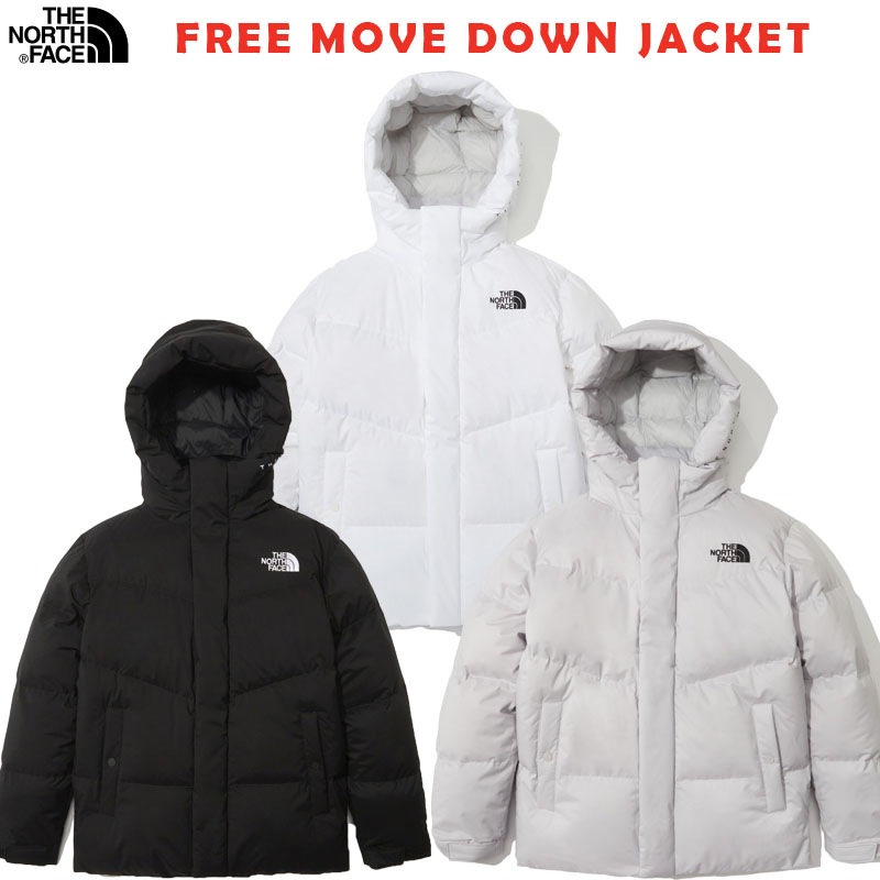 韓国正規品保証 関税負担なし NJ1DN52J FREE MOVE DOWN JACKETデイリー 基本 着装 男子 女子 人気 韓国 ファッション 男女共用 アウトドア
