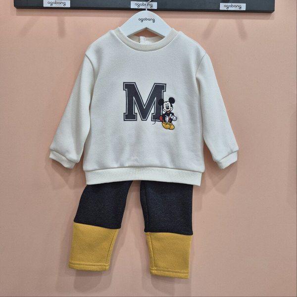 D ミキーミンク起毛上下01S823001_CJ