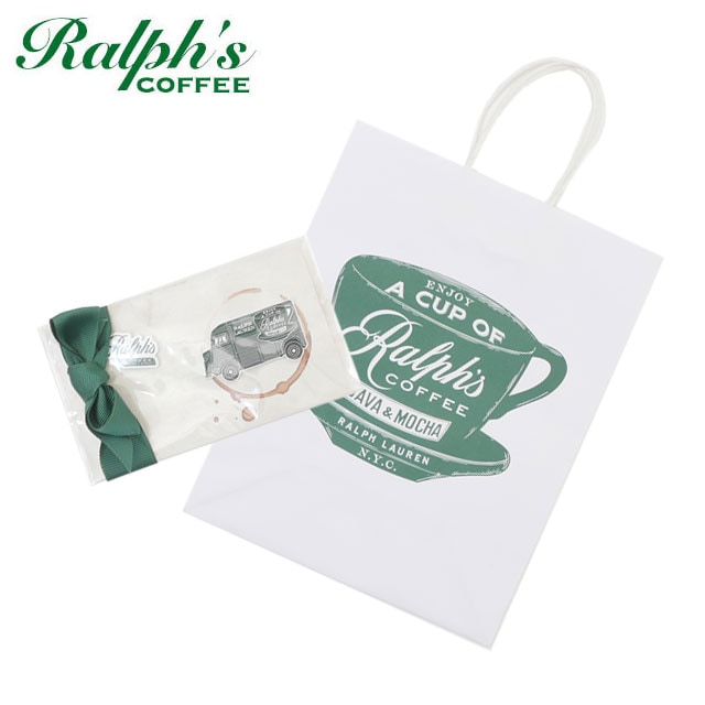 ラルフズ コーヒー Ralphs Coffee TRUCK PIN ピンズ 2個セット ポロ ラルフローレン POLO RALPH LAUREN 290-006109-019