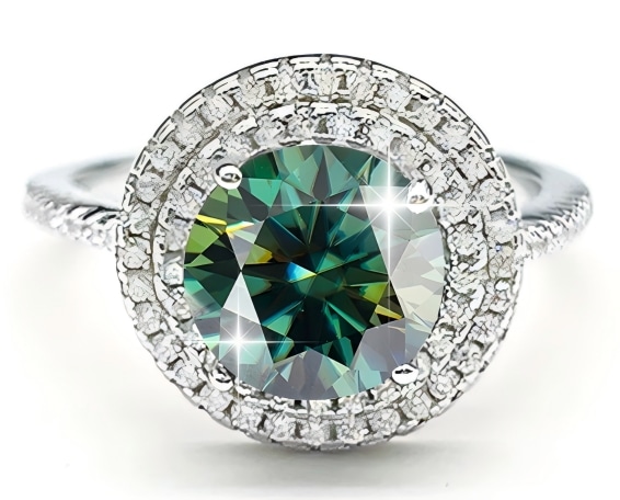 【#103】(ゆめおりひめ) S925モアサナイトのリング