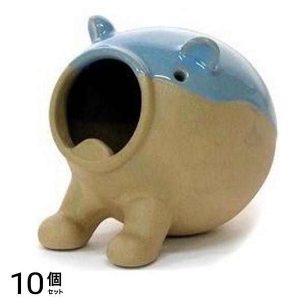 三晃商会 素焼きの爪とぎ・砂浴びハウス 537 1個入 10個セット