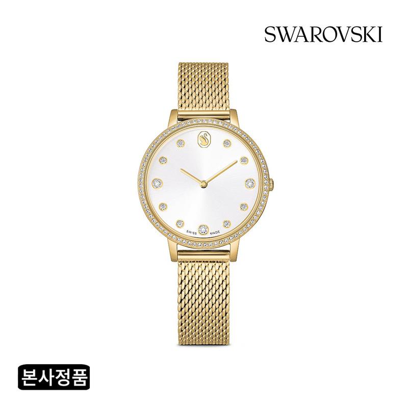 [スイス製] Clarica ゴールドトーン メタル時計 5740823