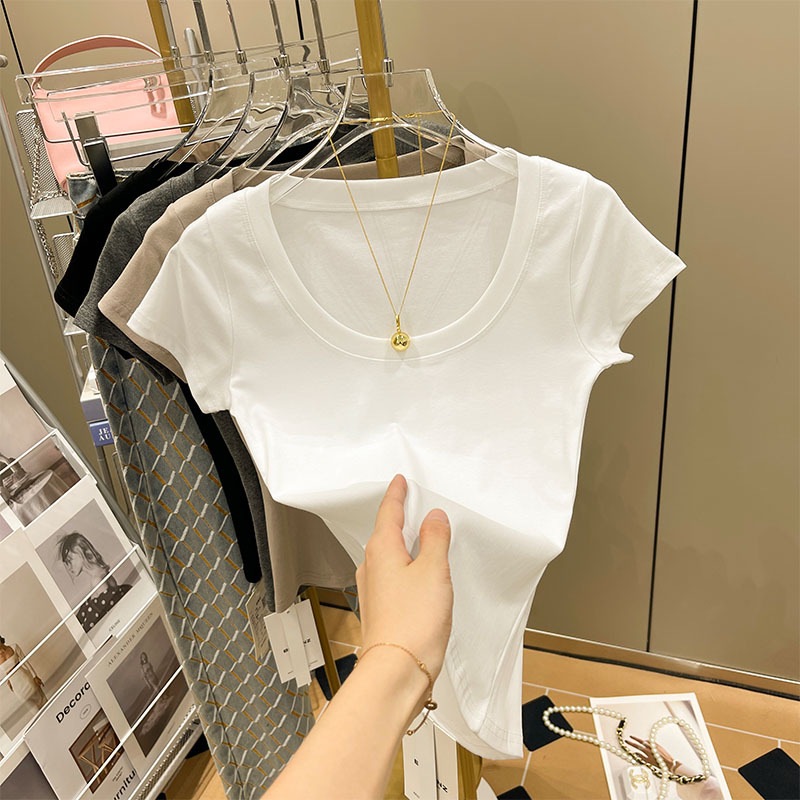 トップス カットソー Tシャツ 半袖 ラウンドネック プルオーバー ミディアム丈 かわいい 大人可愛い きれいめ シンプル 上品 おしゃれ かっこいい カジュアル こなれ感 個性的 主役級 存在感