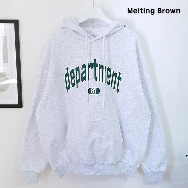 メンズオーバーフィットパーカー起毛パーカーdp23