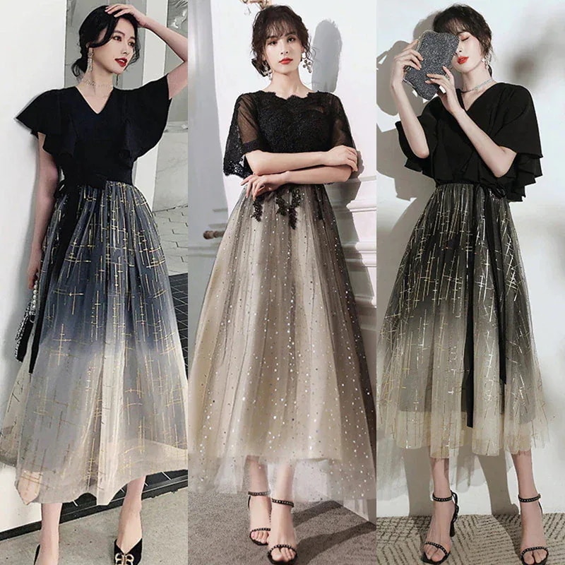 綺麗 パーティードレス 成人式 レディース 新年ドレス ドレスイブニングドレス 【縁夢】 フォーマル オーダーメイド対応可能 卒業式 披露宴 同窓会 演奏会 結婚式 お呼ばれドレス