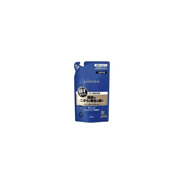 【10個セット】ルシード 薬用ヘア＆スカルプコンディショナー つめかえ用(380g)[ルシード(LUCIDO)]