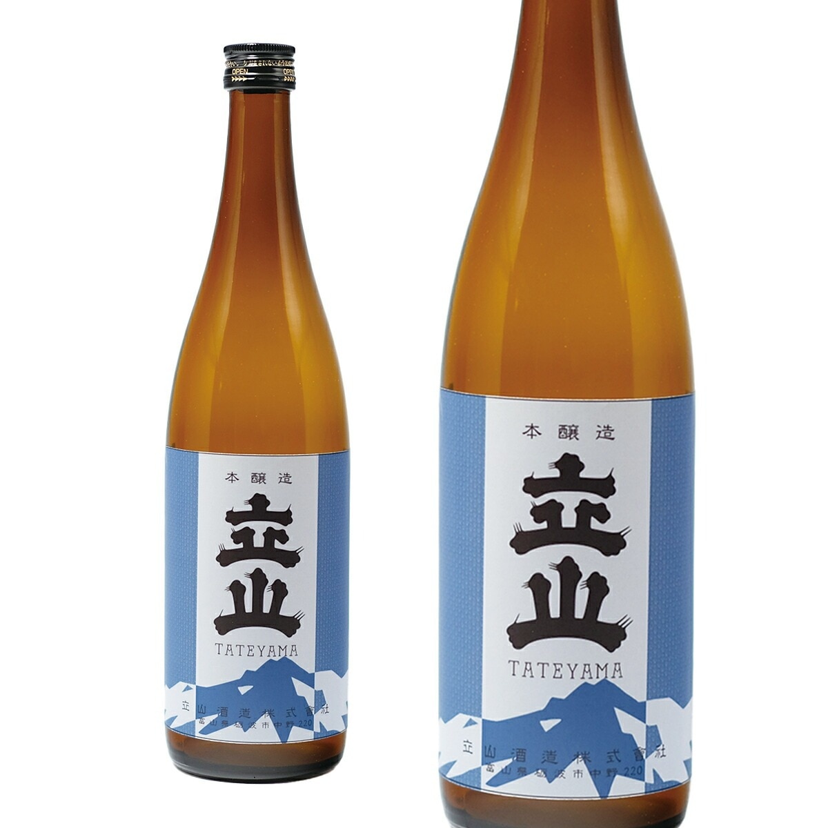 【ケース販売】富山 立山酒造 本醸造 720ml ×12本/1ケース