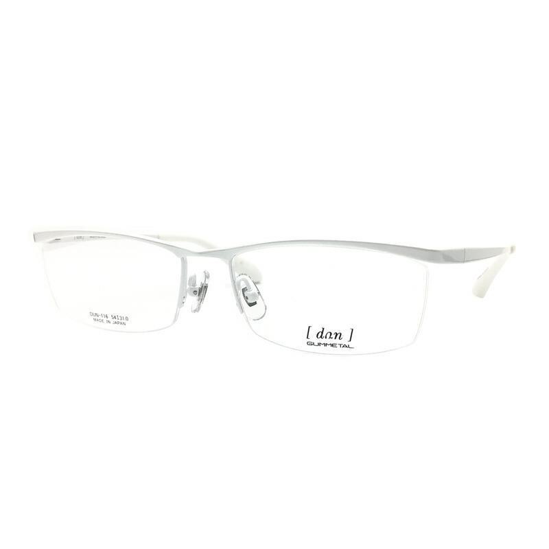 メガネ DUN-116 col.WH-27 54mm 日本製 TITAN MADE IN JAPAN 鯖江 ナイロール