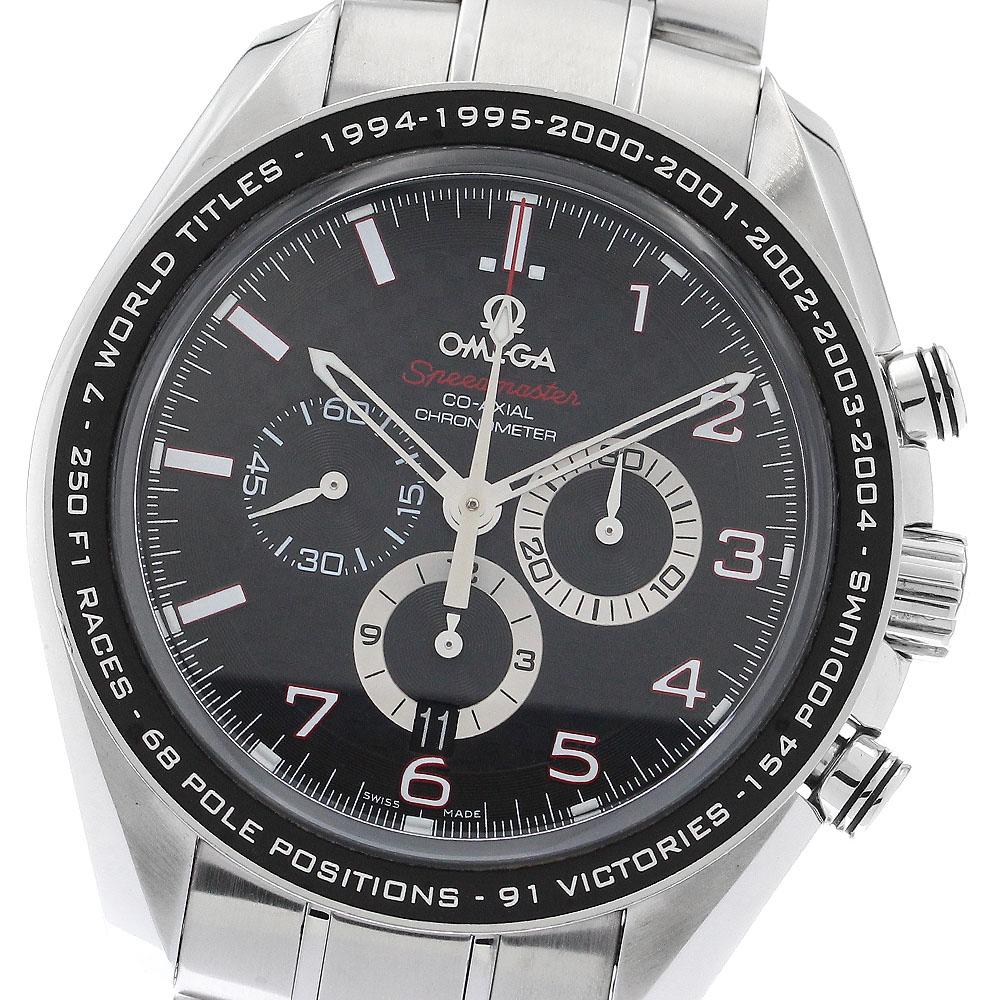 オメガ OMEGA 321.30.44.50.01.001 スピードマスター レーシング シューマッハモデル クロノグラフ 自動巻き メンズ 良品 _893706【中古】 289,575円