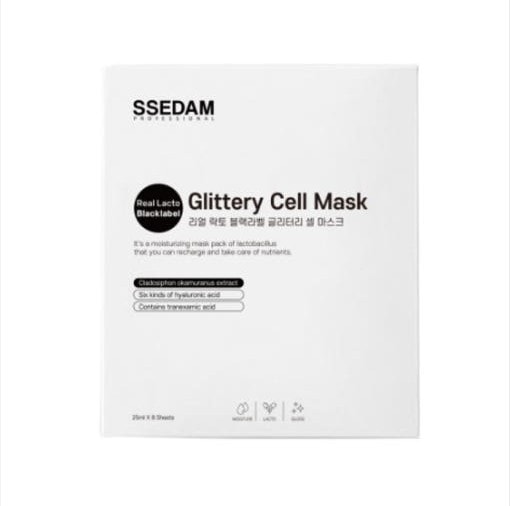 ssedam real lacto cell glittery cell mask 1箱8枚