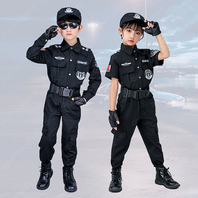 [Qoo10] 警察の制服子供用警察官服警察の男の子公安