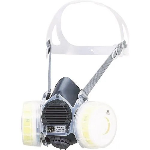 【メーカー直送品】シゲマツ取替え式防じんマスク DR80SN3(M)(11561) DR80SN3M