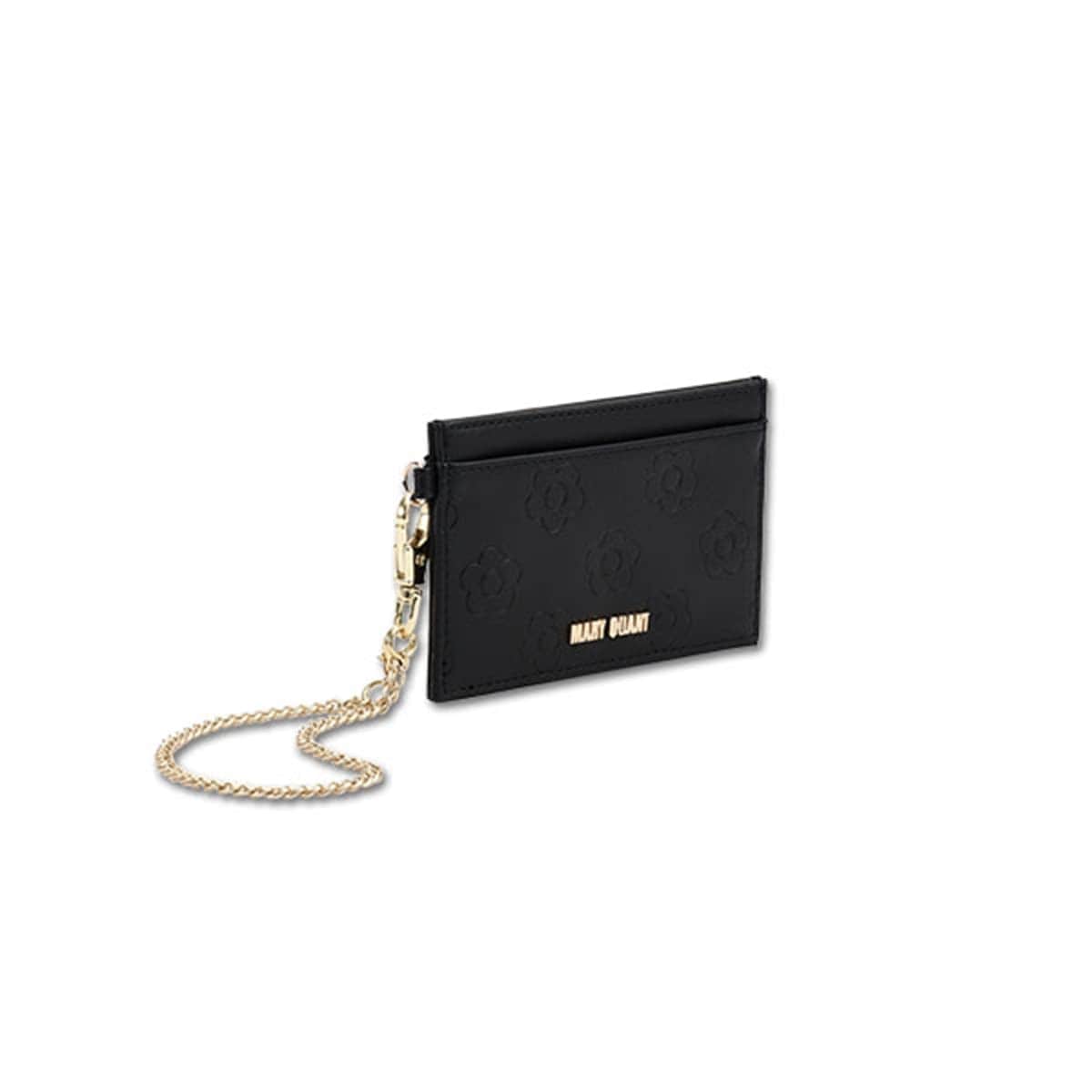 マリークワント MARY QUANT(マリクワ)(マリークアント) デイジーアウトラインパターン シングルパスケース（ブラック）その他 アウター