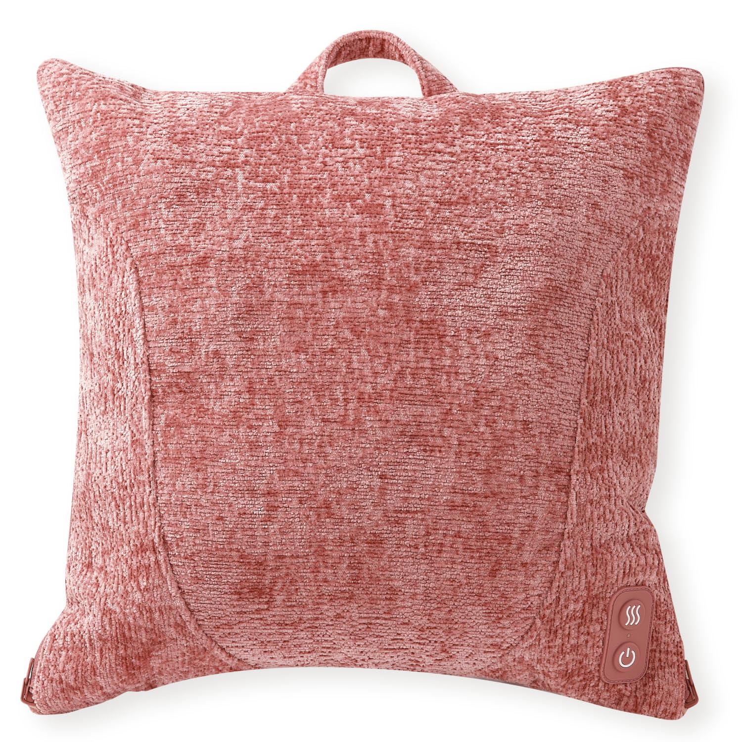 アテックス ATEX ルルド 温熱 振動 ゆるりらクッション ピンク AX-HX330pk 背中 腰 手 足 クッション 温活