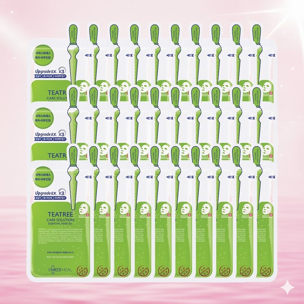 MEDIHEAL(メディヒール) ティーツリー ケアソリューション エッセンシャルマスク EX (30)