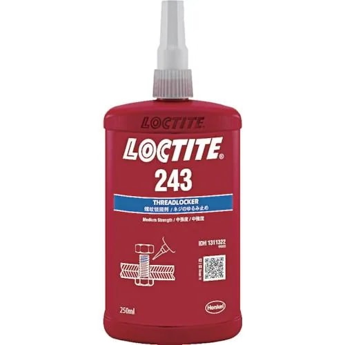 【メーカー直送品】ロックタイト ネジロック剤 243 250ml 243-250