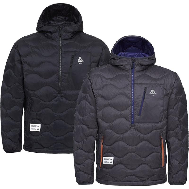 25年新作 bccクライミング 男性 軽量パディング 10デニール リップストップ ライト バダル アノラック ダウン 1BYPAWU027