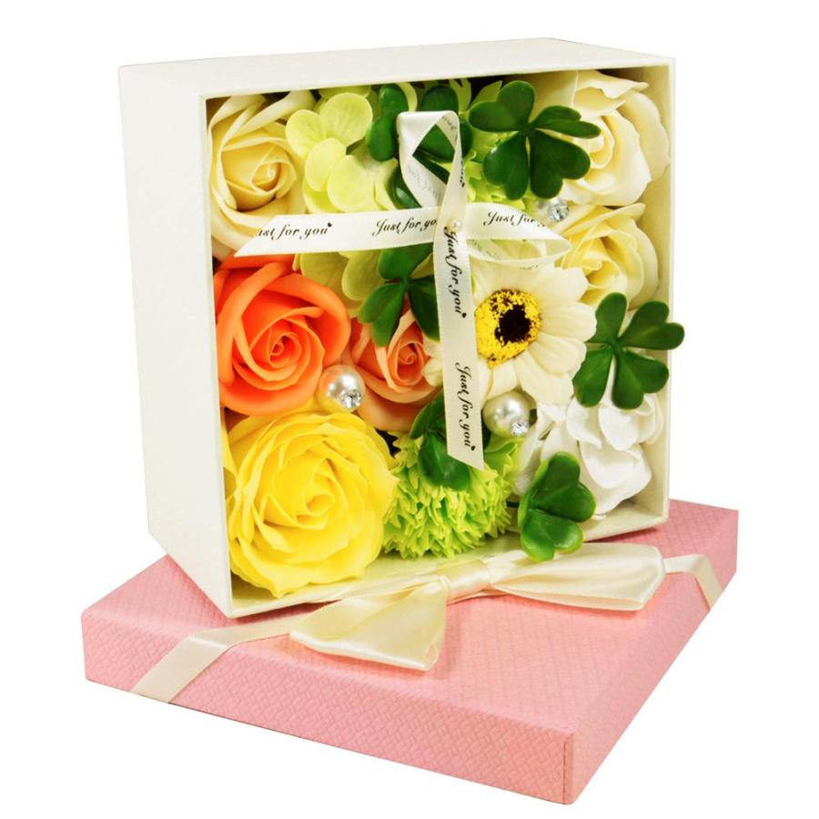 ソープフラワー 創意方形ギフトボックス 誕生日 母の日 記念日 先生の日 バレンタインデー 昇進 転居など最適としてのプレゼント最適としてのプレゼント