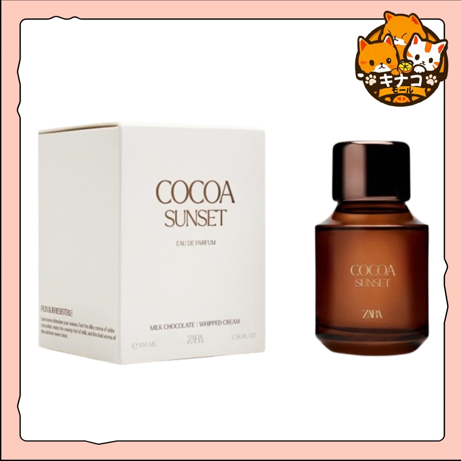 ZARA 香水 COCOA SUNSET 100ML オード パフューム [EDP]