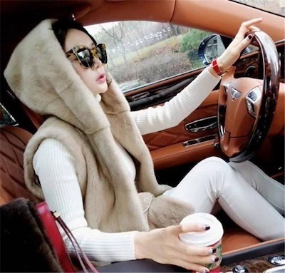 今の主役コーディネート快適で暖かい 新作 ベスト ロングセクション sweet系 女性 毛皮 ベスト ファッション カジュアル 気質 エレガント 百掛け コート