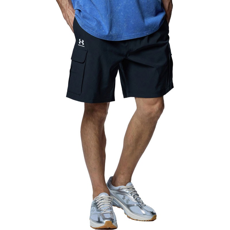 UAバイブウーブン カーゴショーツ ＷＵＰニットハーフ・３／４パ・ 1386560-001