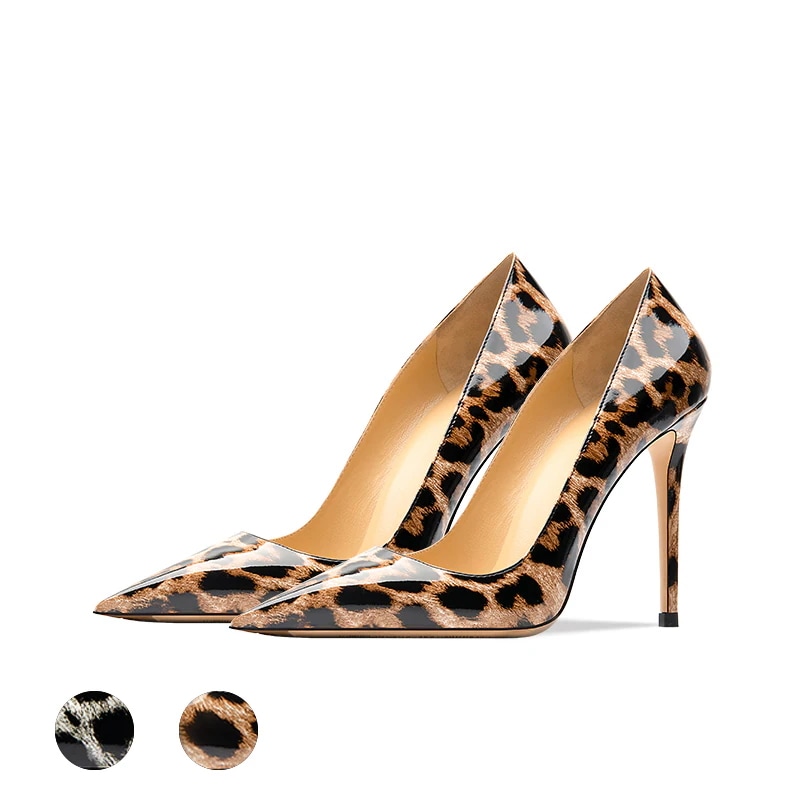G55 本革 8CM 10CM ヒョウ柄 韓流超おすすめし 美脚 ヒール パンプス ローヒール 痛くない トングサンダル ストラップサンダル サボサンダル パーティー 大きいサイズ 結婚式 レディース