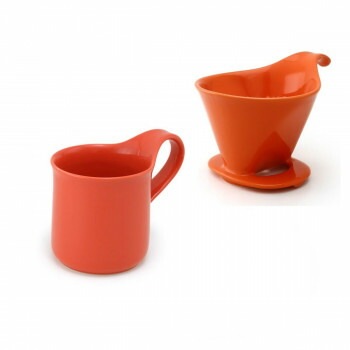 ZERO JAPAN（ゼロジャパン） ドリッパー＆カフェマグセット ドリッパートレイ付 DMZ-16 TG/CA