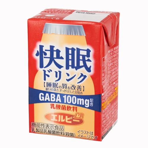 エルビー 快眠ドリンク 乳酸菌飲料 125ml×24本