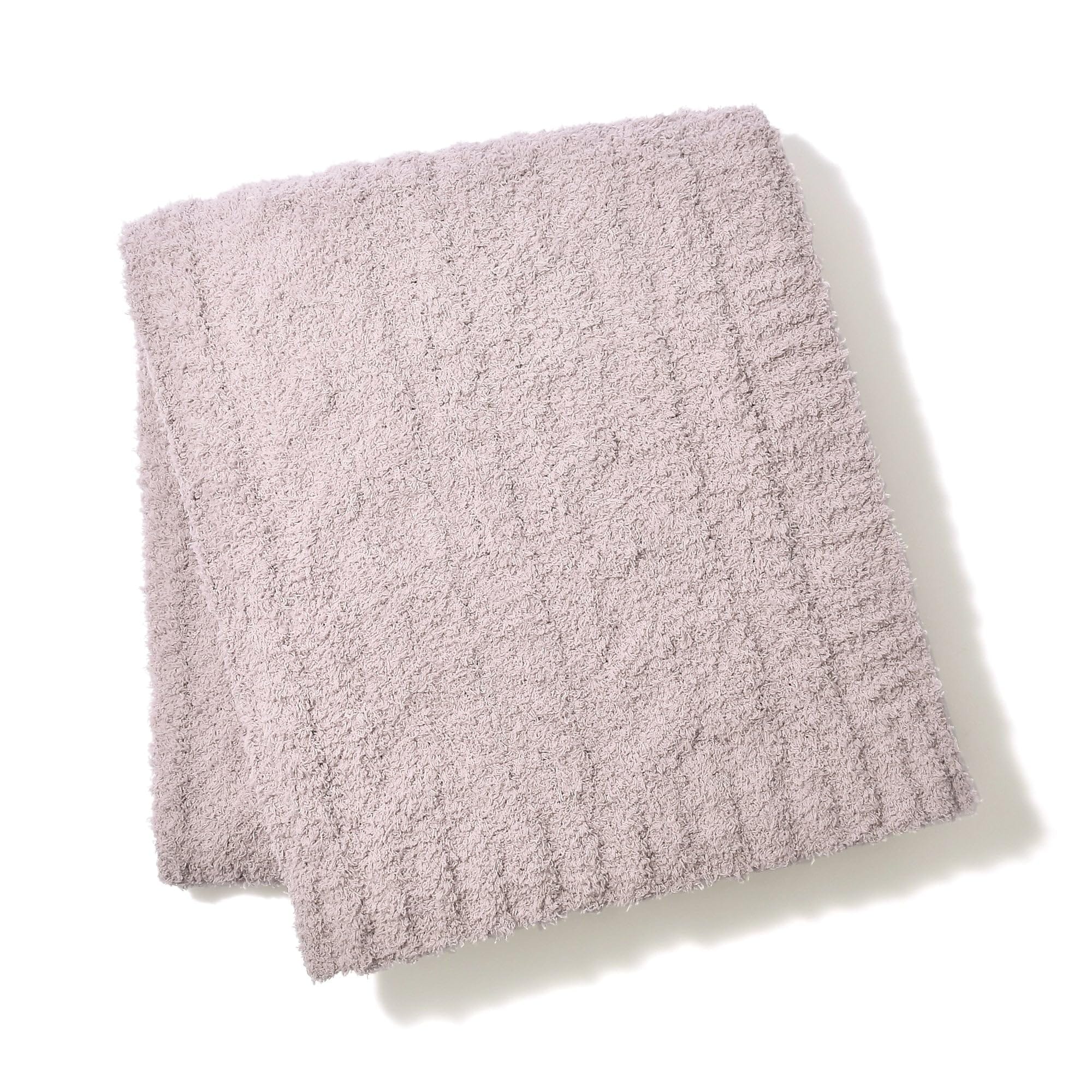 Francfranc フランフラン もこもこケーブルニットスロー (ひざ掛け) 170×130cm グレー