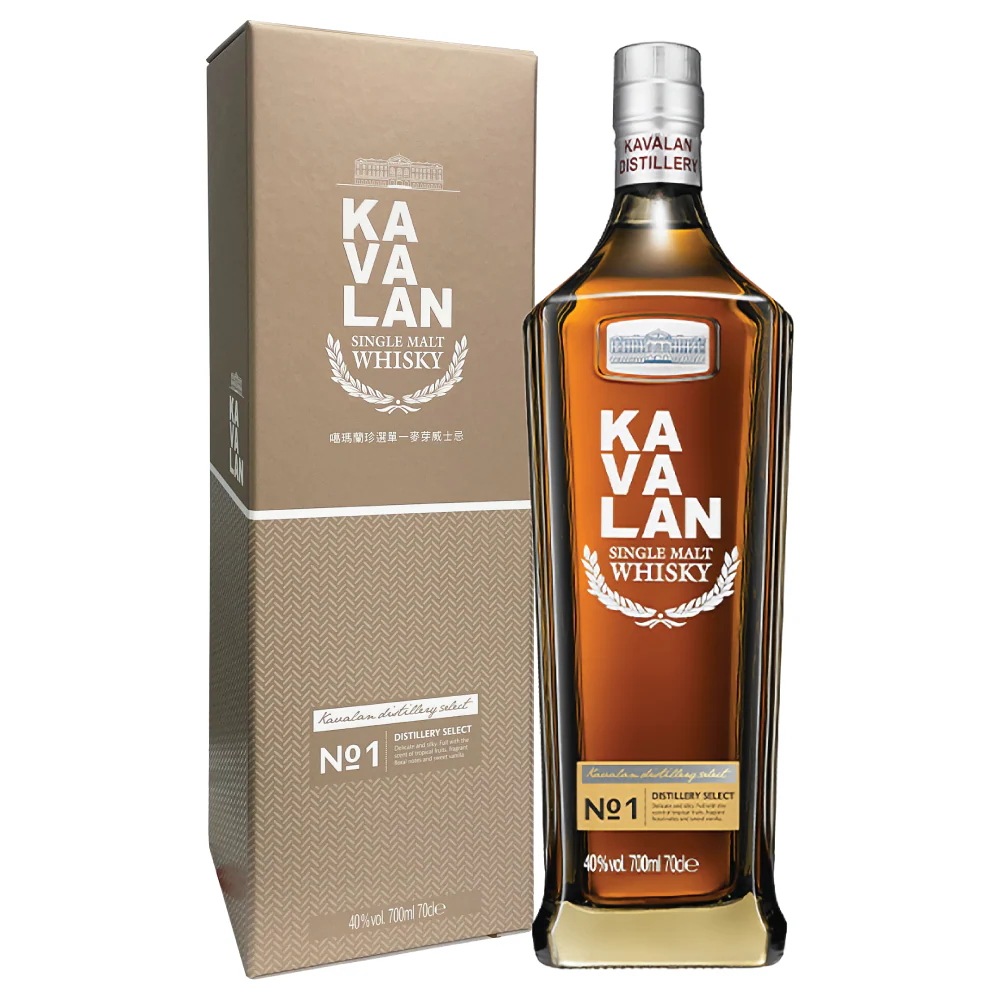 カバラン ディスティラリーセレクト No.1 1本 700ml / ギフトBox入り 台湾ウィスキーの定番 Kavalan Distillery Select No.1