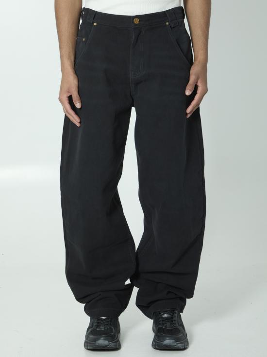 WILLY CHAVARRIA Men Denim Pants WCDNM0011 BLACK