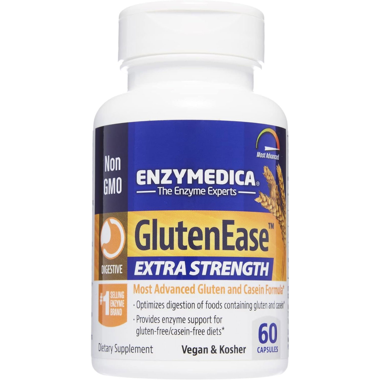 酵素メディカ Enzymedica GlutenEase Extra Strength 60 caps